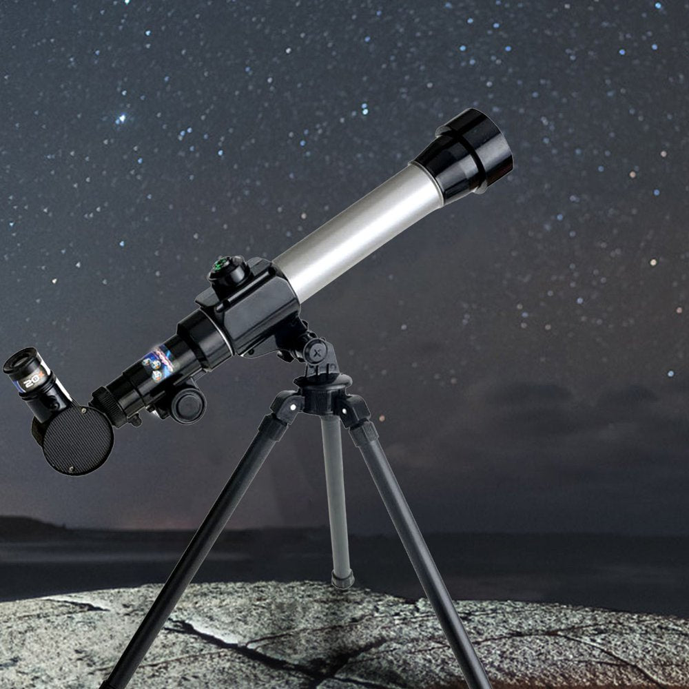 HOT Sale！Telescopes for Kids and Beginners,Telescopes for Astronomy Clearance,40X HD Educational Astronomy Science Refractor Monocular Space Telescope with Tripod,Gifts for Friens and Family