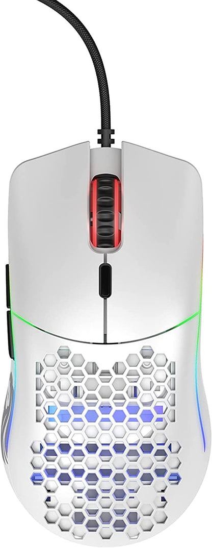 Model O Gaming Mouse, Matte White (Go-White)