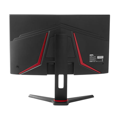 27" Curved QHD (2560 X 1440P) 165Hz 1Ms Adaptive Sync Gaming Monitor with Cables, Black