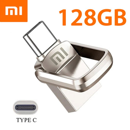 U Disk 2TB 1TB USB 3.1 Type-C Interface 256GB 128GB 512GB Mobile Phone Computer Mutual Transmission Portable USB Memory